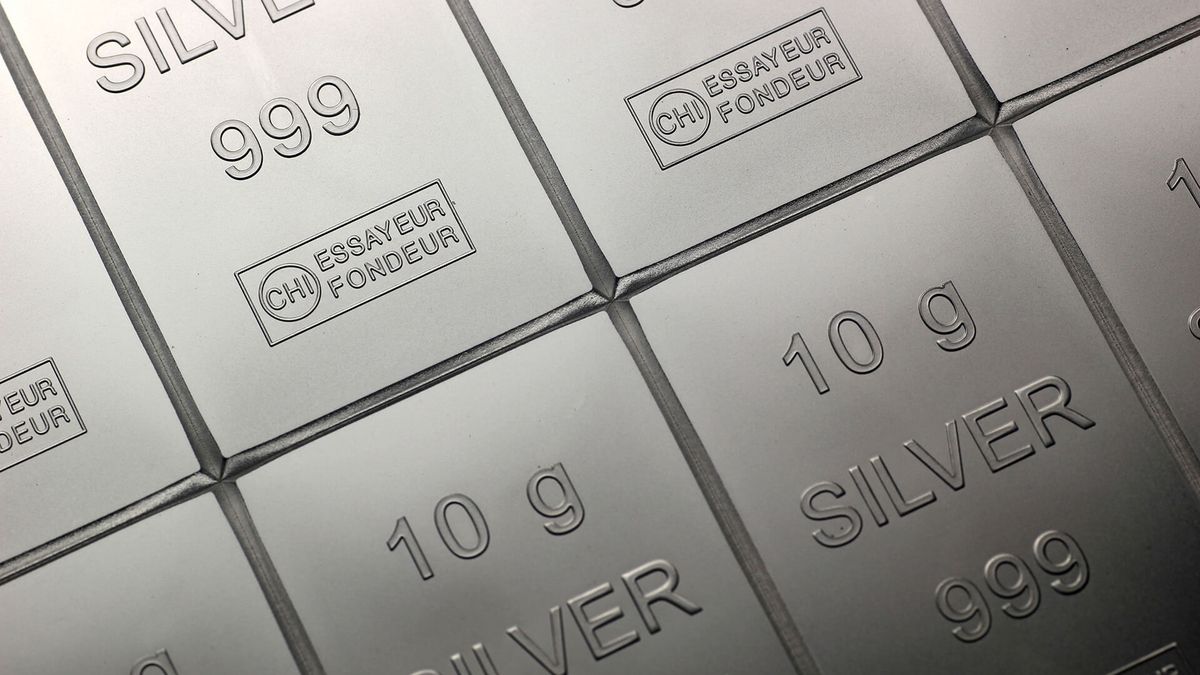 10x10g Silbertafelbarren